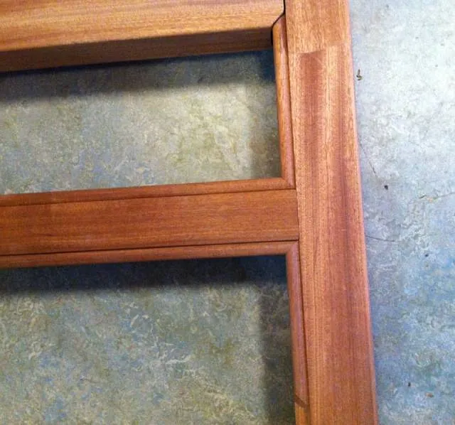 Houten detail